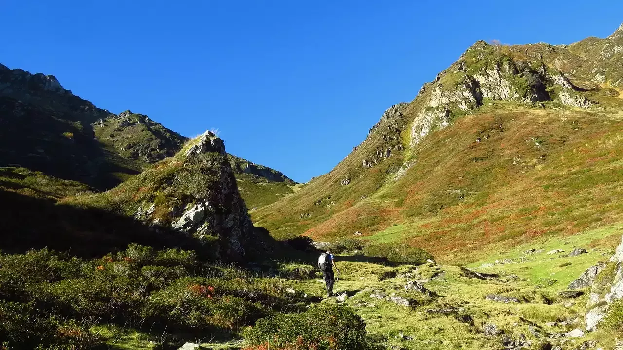 Wandern ist ein gesundes Outdoor-Hobby